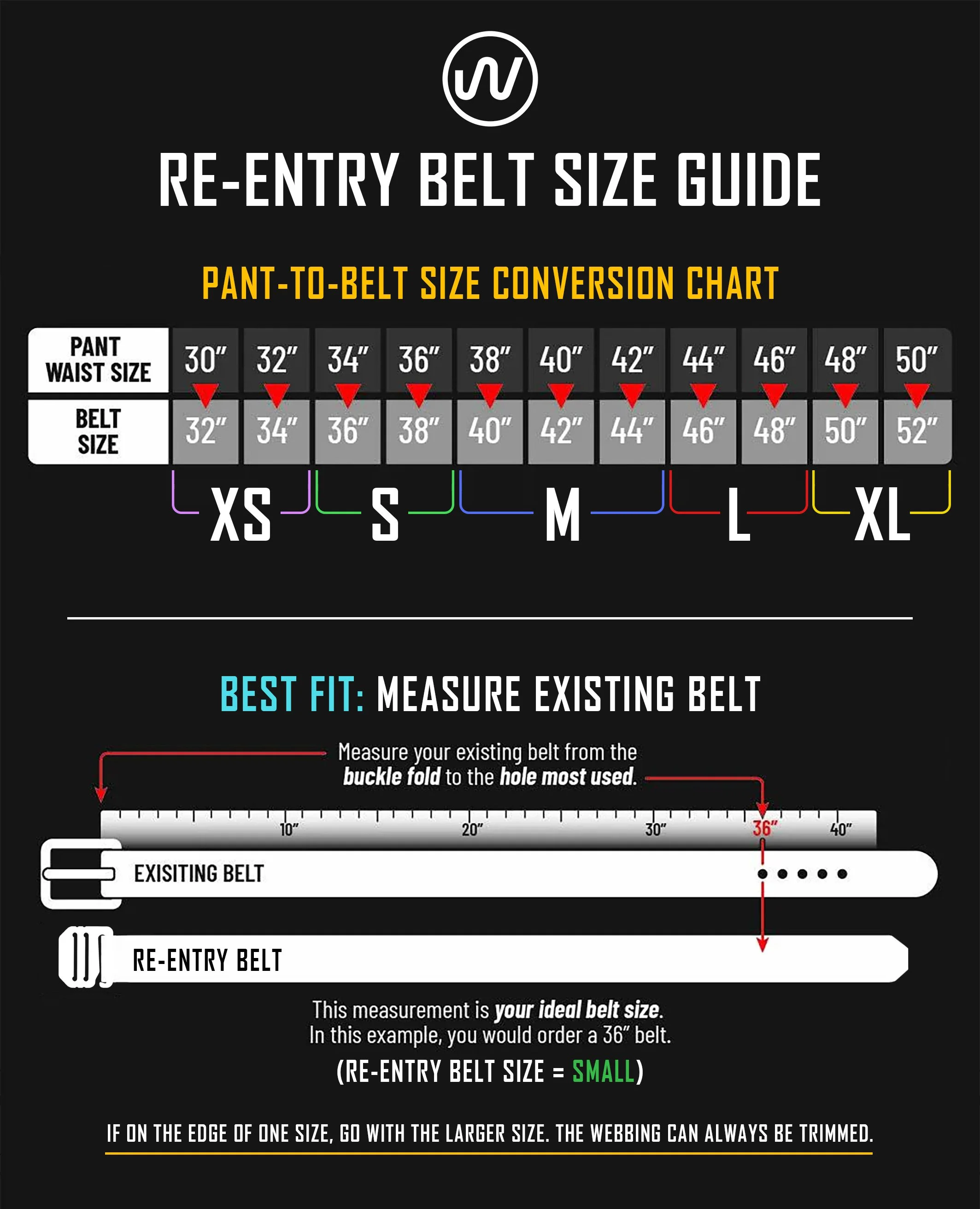 【VAKT.】　BELT W Mサイズ Orion